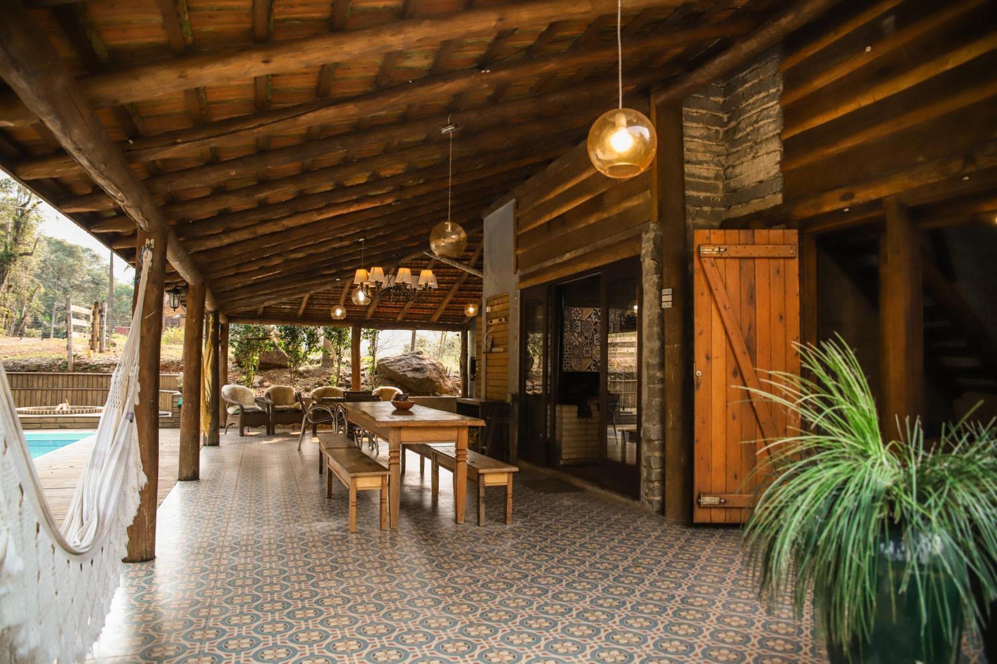 Chale Casa De Pedra, Vivenda Serra Velha, Chales De Montanha Timbe do Sul Ngoại thất bức ảnh