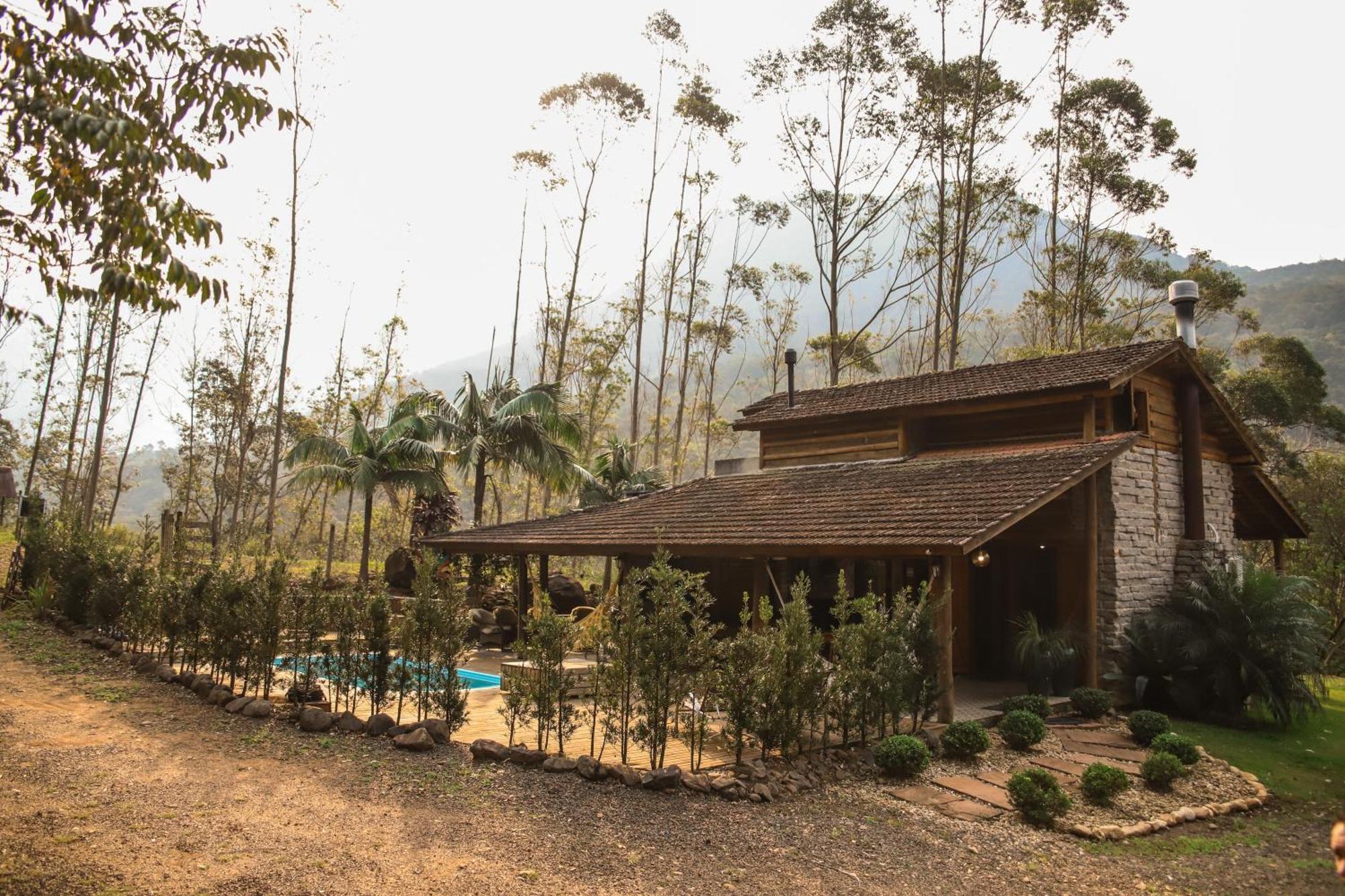 Chale Casa De Pedra, Vivenda Serra Velha, Chales De Montanha Timbe do Sul Ngoại thất bức ảnh
