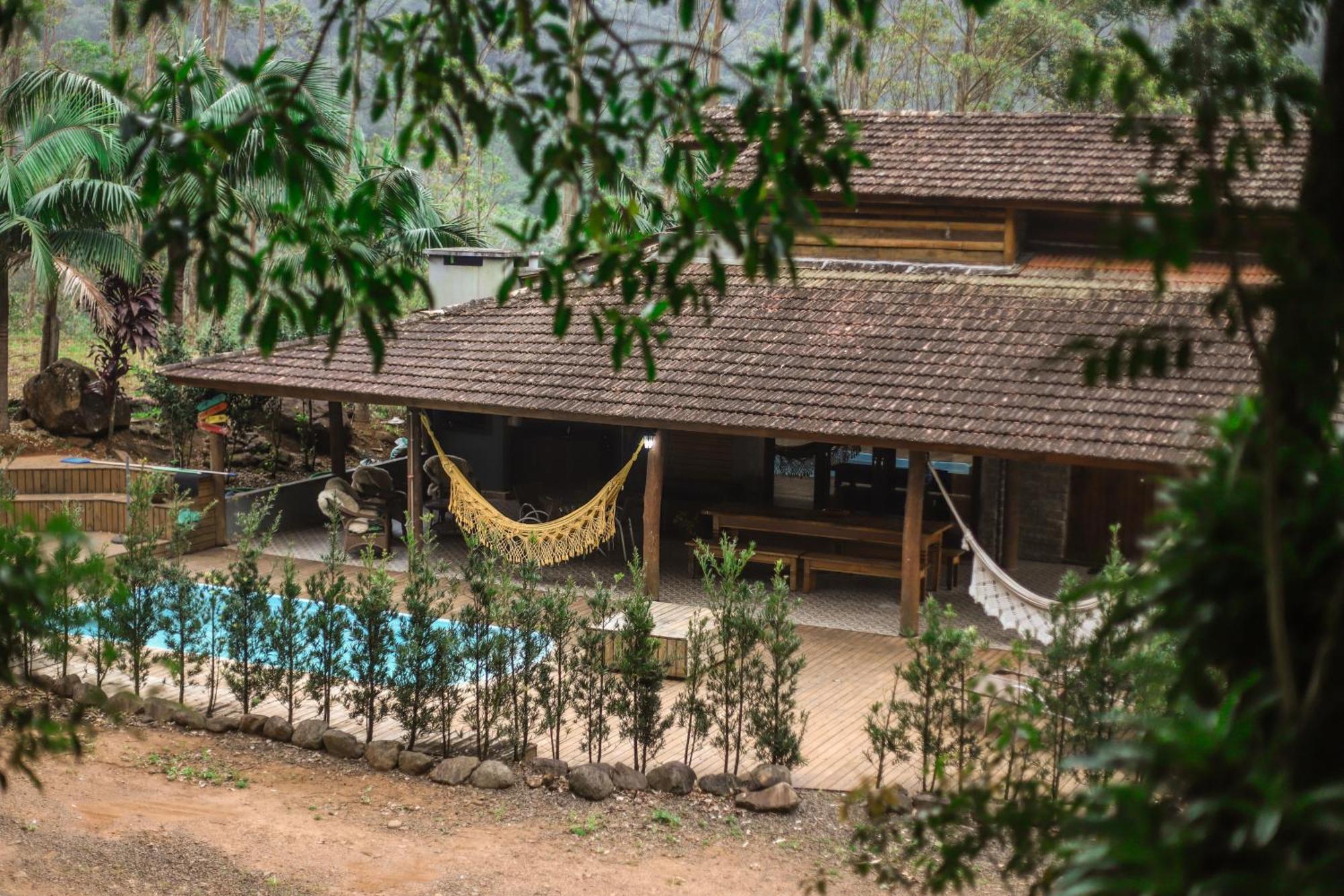 Chale Casa De Pedra, Vivenda Serra Velha, Chales De Montanha Timbe do Sul Ngoại thất bức ảnh