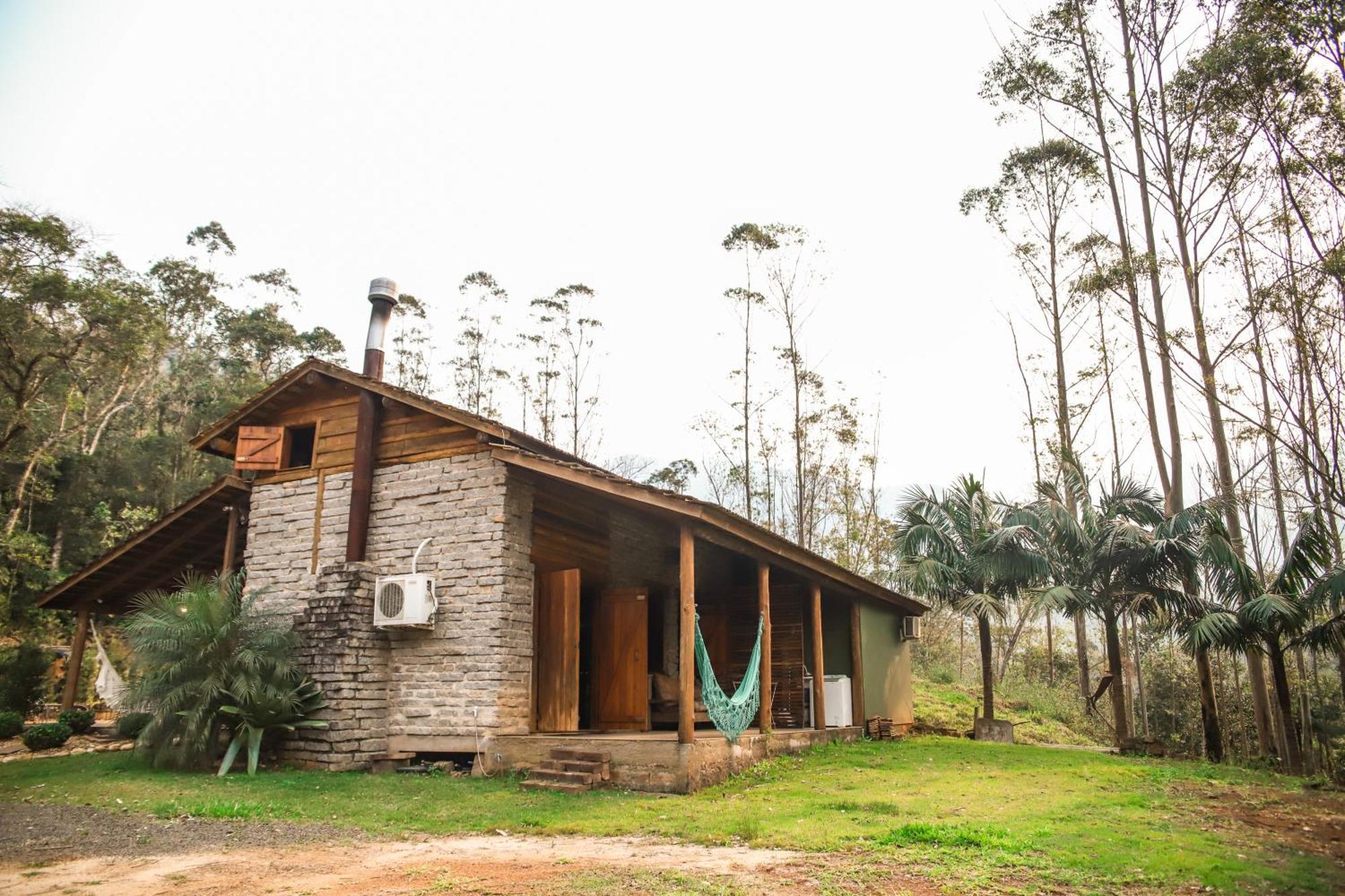 Chale Casa De Pedra, Vivenda Serra Velha, Chales De Montanha Timbe do Sul Ngoại thất bức ảnh