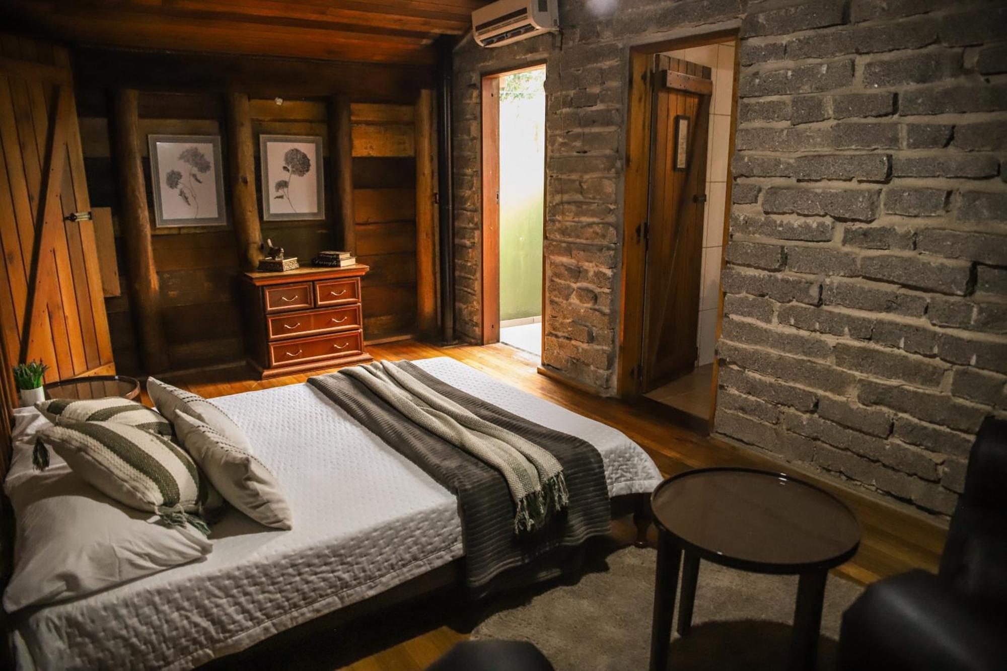 Chale Casa De Pedra, Vivenda Serra Velha, Chales De Montanha Timbe do Sul Ngoại thất bức ảnh