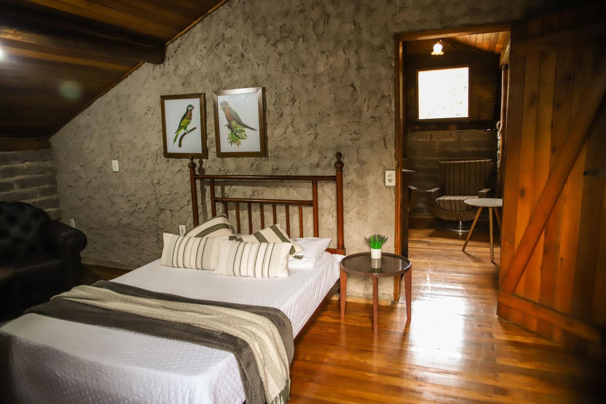 Chale Casa De Pedra, Vivenda Serra Velha, Chales De Montanha Timbe do Sul Ngoại thất bức ảnh