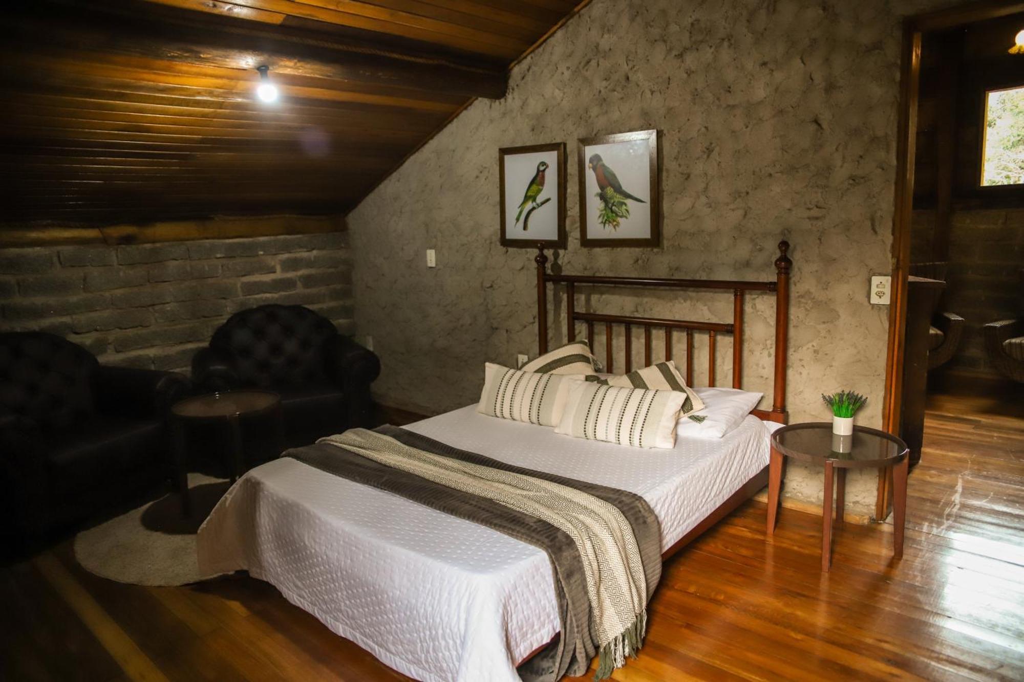 Chale Casa De Pedra, Vivenda Serra Velha, Chales De Montanha Timbe do Sul Ngoại thất bức ảnh